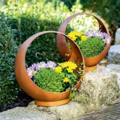 Pflanztöpfe|Weihnachtliche Gartendeko|Frank Handels GmbH & Co. KG Pflanzkugel 