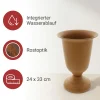 Pflanztöpfe|Frank Handels GmbH & Co. KG Pflanzpokal "Rostoptik"