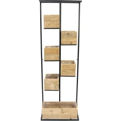 Regale Für Den Garten|Pflanztöpfe|Frank Handels GmbH & Co. KG Pflanzregal "Recycling Wood"