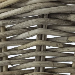 Herbstgarten|Pflanzkörbe|Frank Handels GmbH & Co. KG Pflanzschale "Rattan", groß