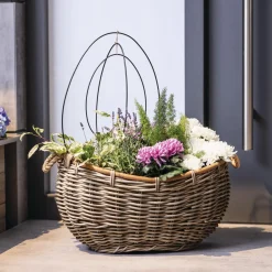 Pflanzkörbe|Weihnachtliche Gartendeko|Frank Handels GmbH & Co. KG Pflanzschiff