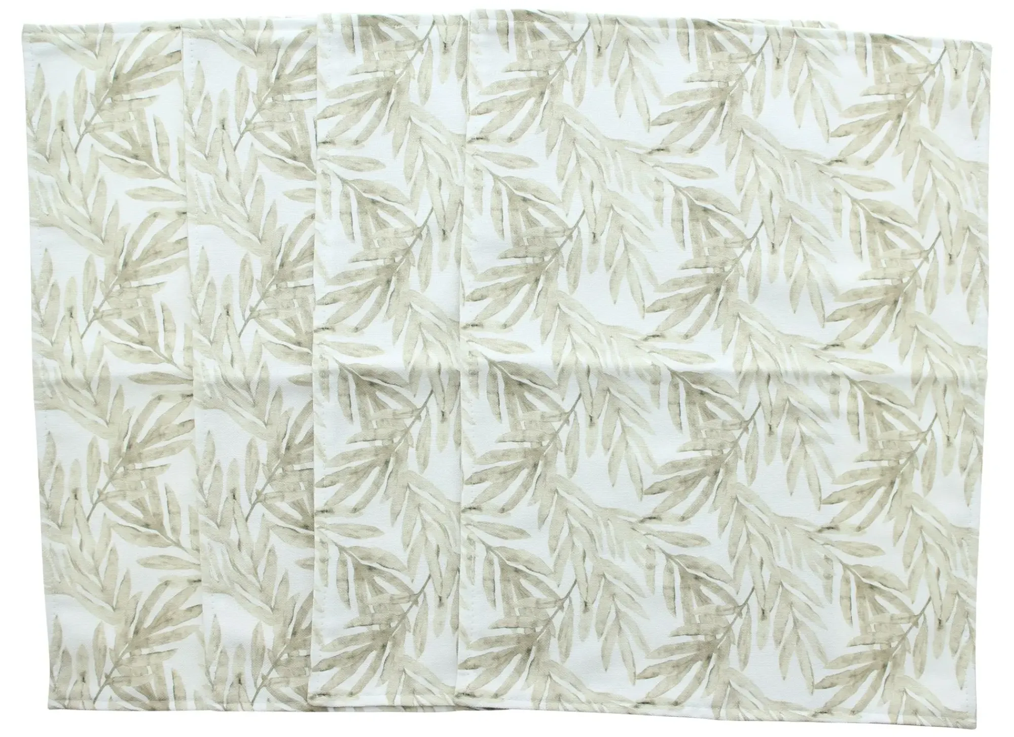 Tischsets|Herbstliche Tischwäsche|Frank Handels GmbH & Co. KG Platzmatte "Bamboo Leaves", 4er Set