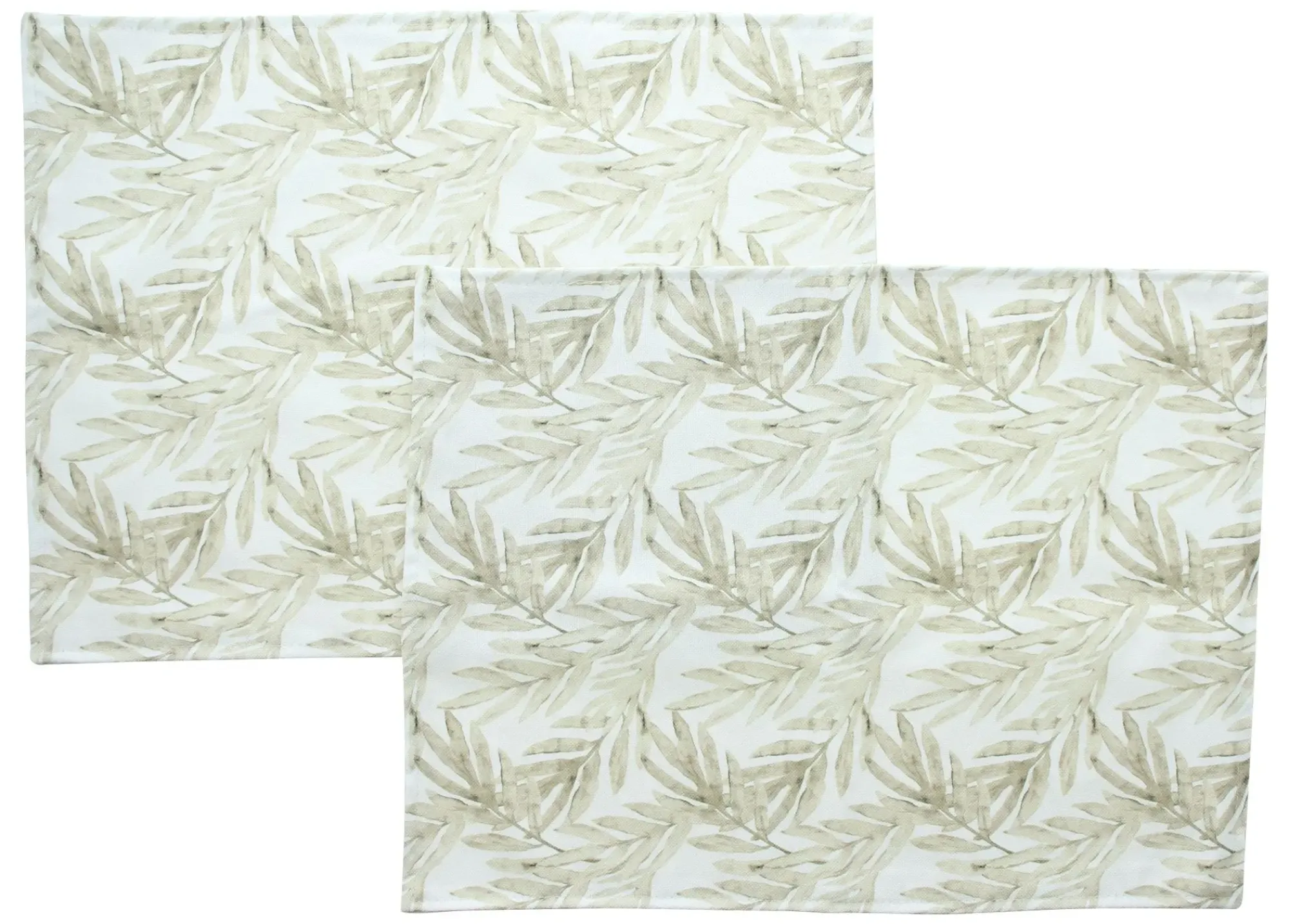 Tischsets|Herbstliche Tischwäsche|Frank Handels GmbH & Co. KG Platzmatte "Bamboo Leaves", 4er Set