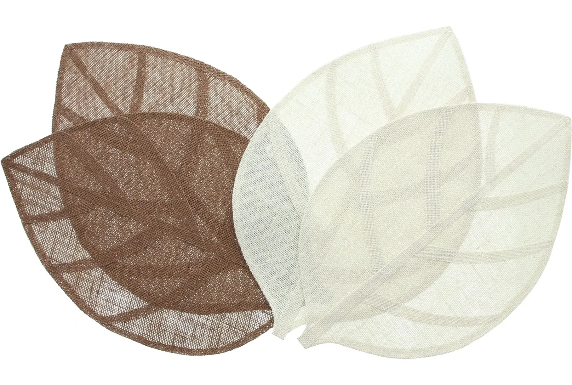 Tischsets|Herbstliche Tischwäsche|Frank Handels GmbH & Co. KG Platzmatte "Blatt", 4er Set