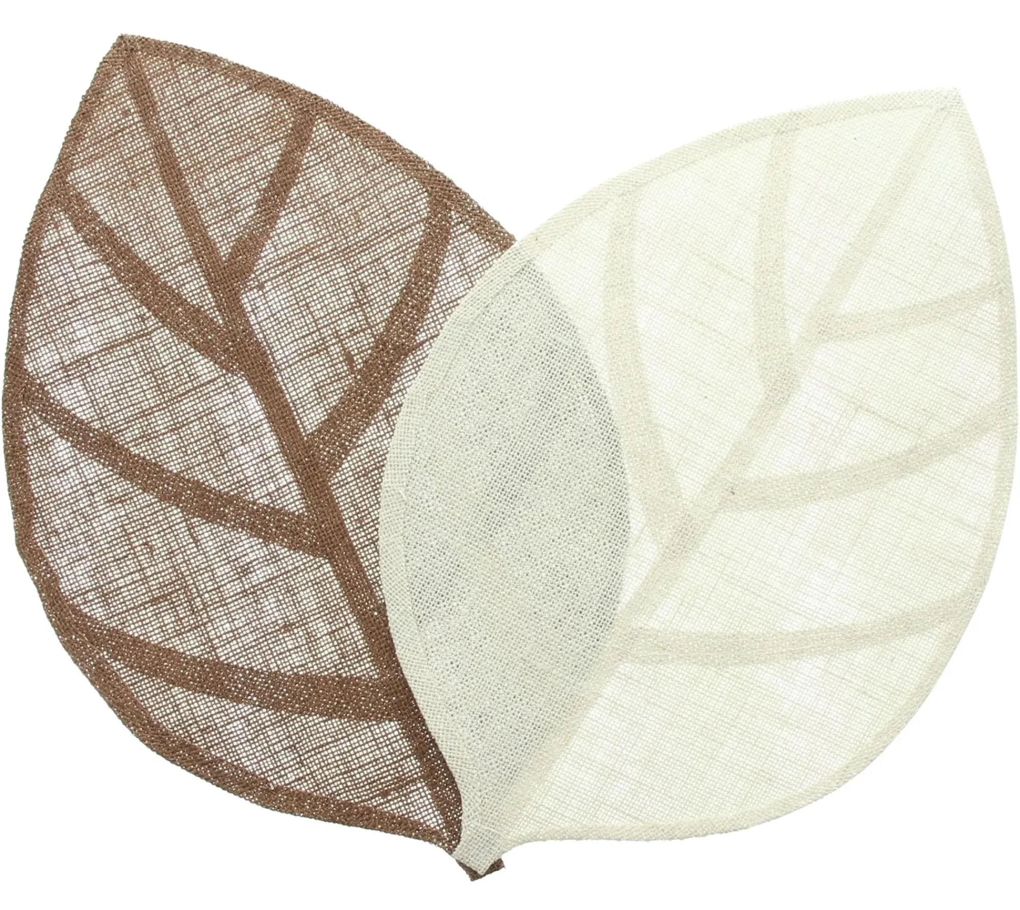 Tischsets|Herbstliche Tischwäsche|Frank Handels GmbH & Co. KG Platzmatte "Blatt", 4er Set