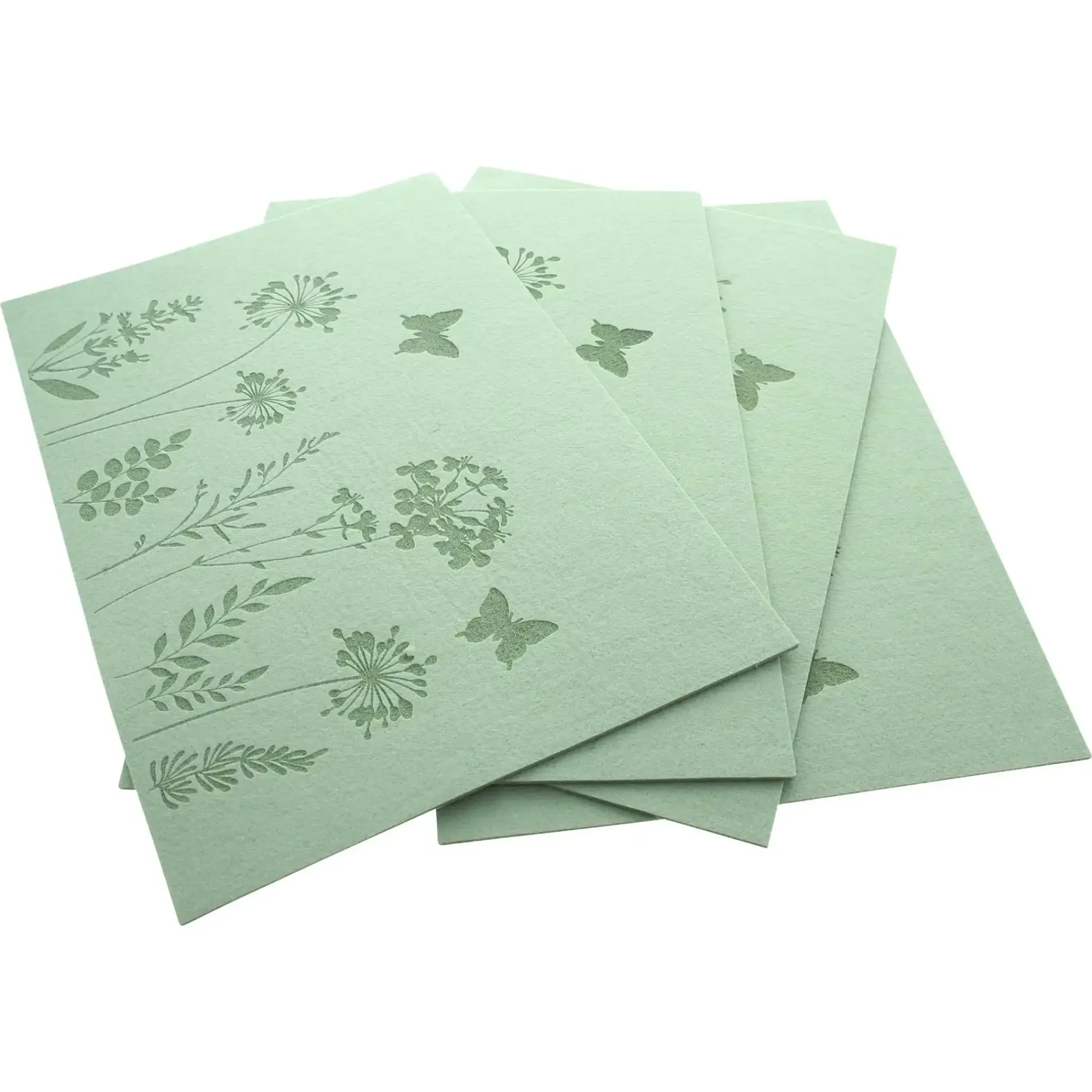Tischsets|Esszimmer|Frank Handels GmbH & Co. KG Platzmatte "Blumenwiese", 4er Set