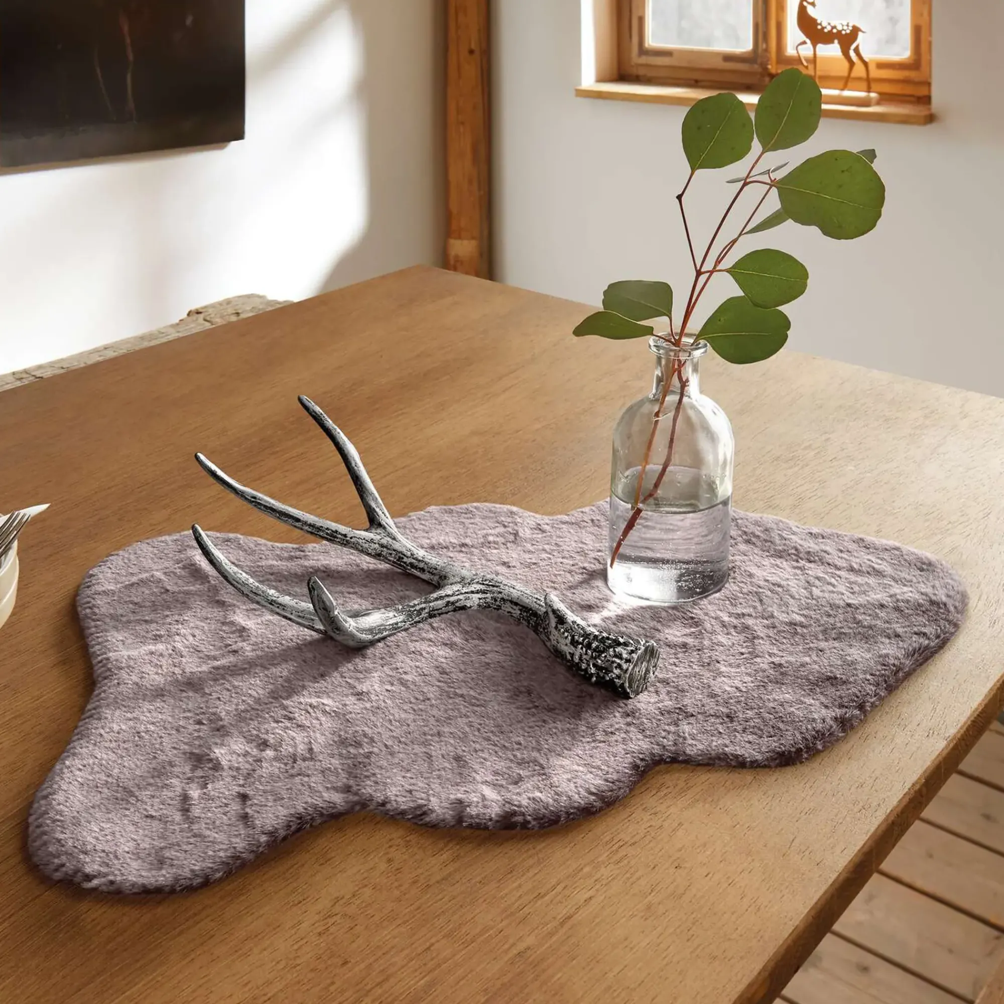 Felle & Kunstfelle|Herbstliche Tischwäsche|Frank Handels GmbH & Co. KG Platzmatte "Felloptik"