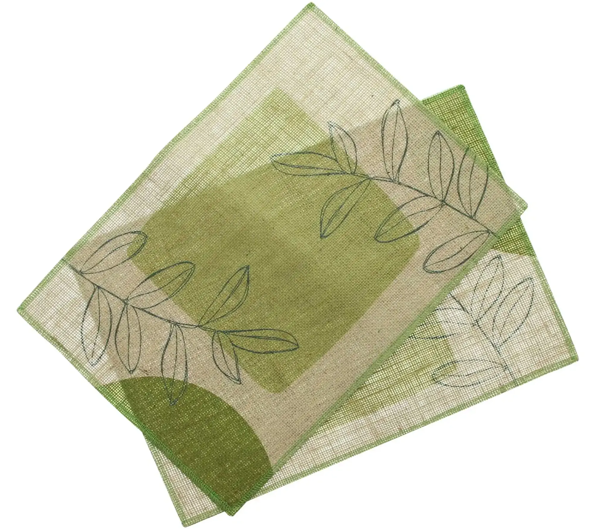 Tischsets|Küche|Frank Handels GmbH & Co. KG Platzmatte "Green Nature", 2er Set