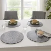 Tischsets|Herbstliche Tischwäsche|Frank Handels GmbH & Co. KG Platzmatte "Grey", 4er Set