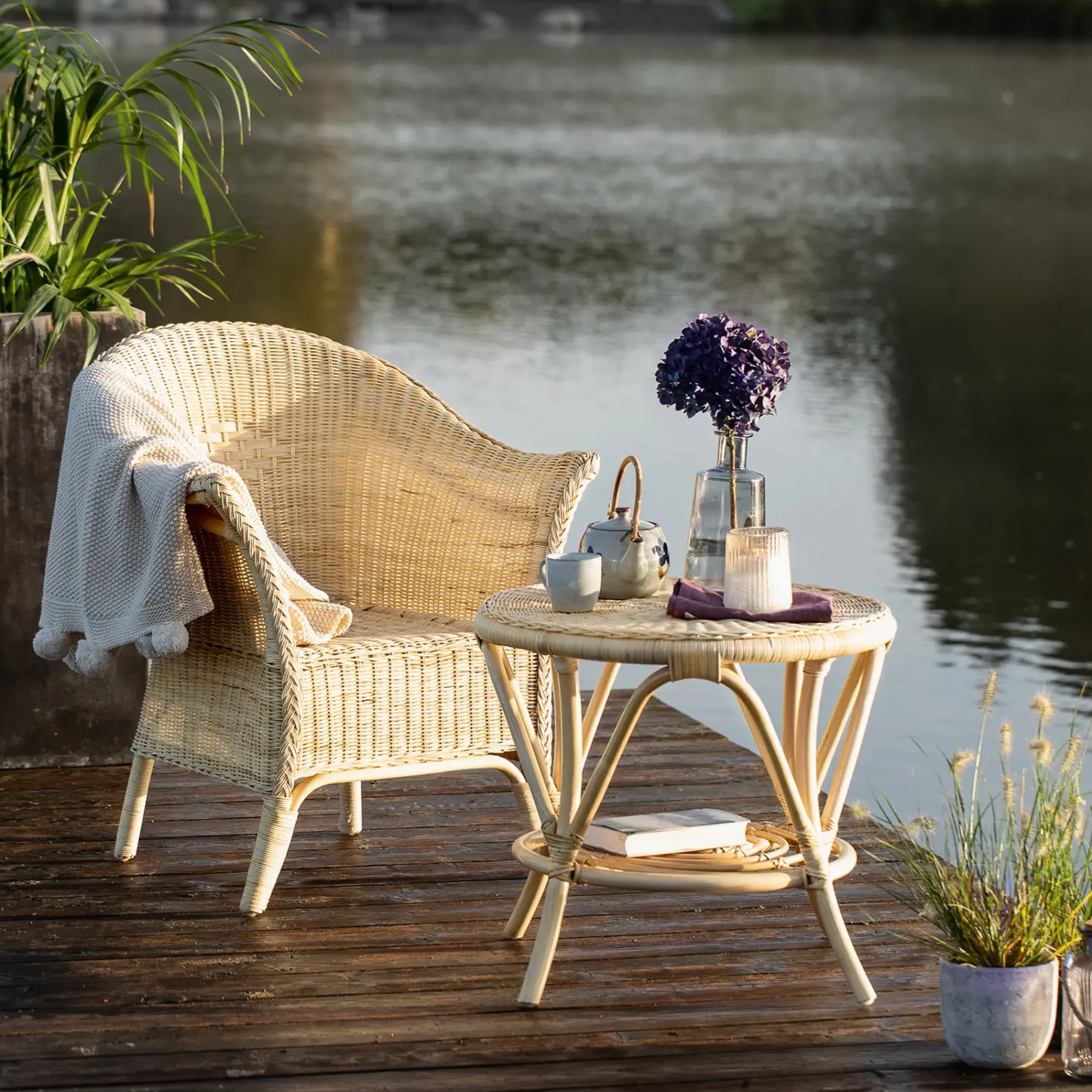 Sessel & Stühle|Flechtmöbel|Frank Handels GmbH & Co. KG Rattansessel "Cosy"