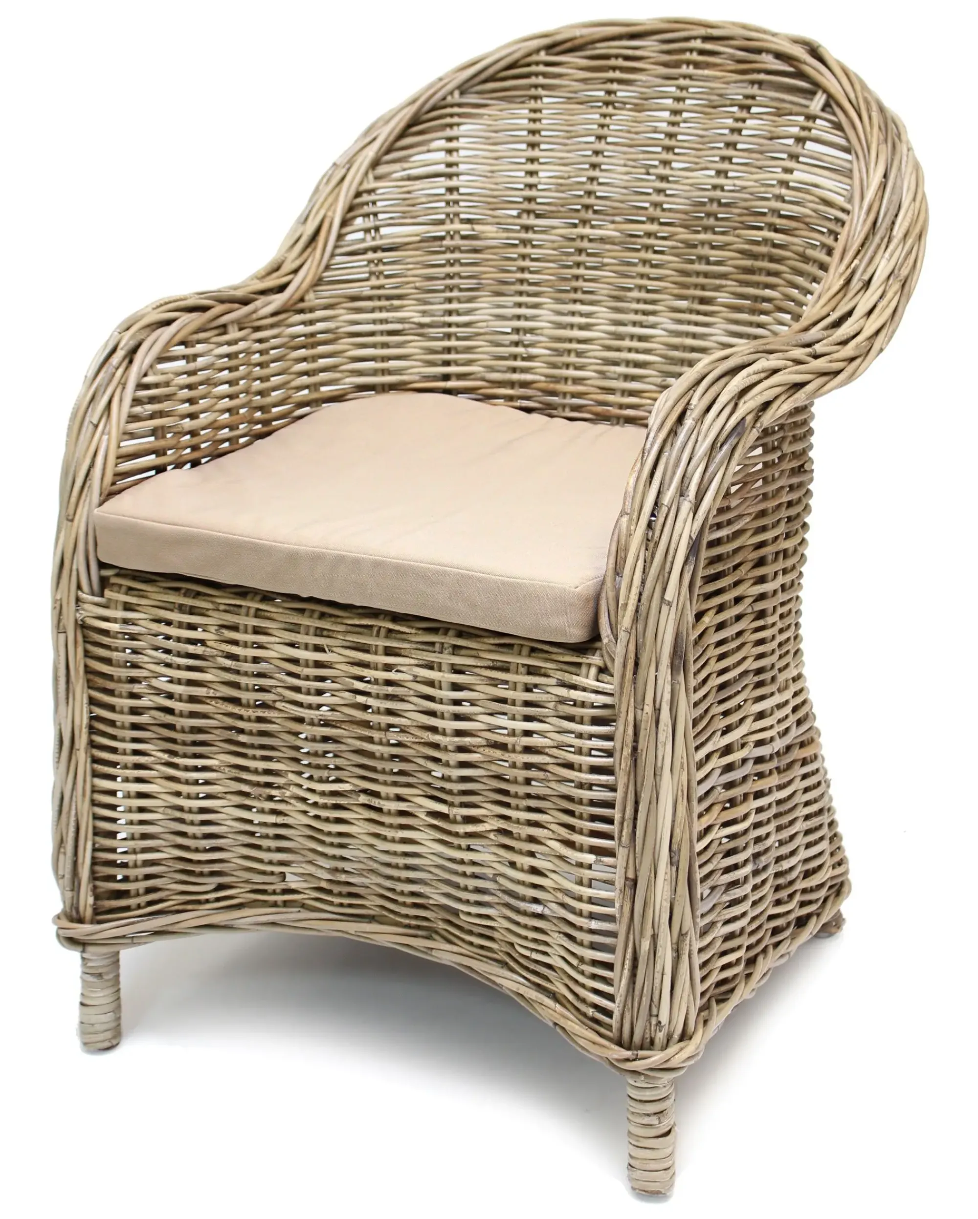 Herbstgarten|Sessel & Stühle|Frank Handels GmbH & Co. KG Rattansessel "Koboo Grey"