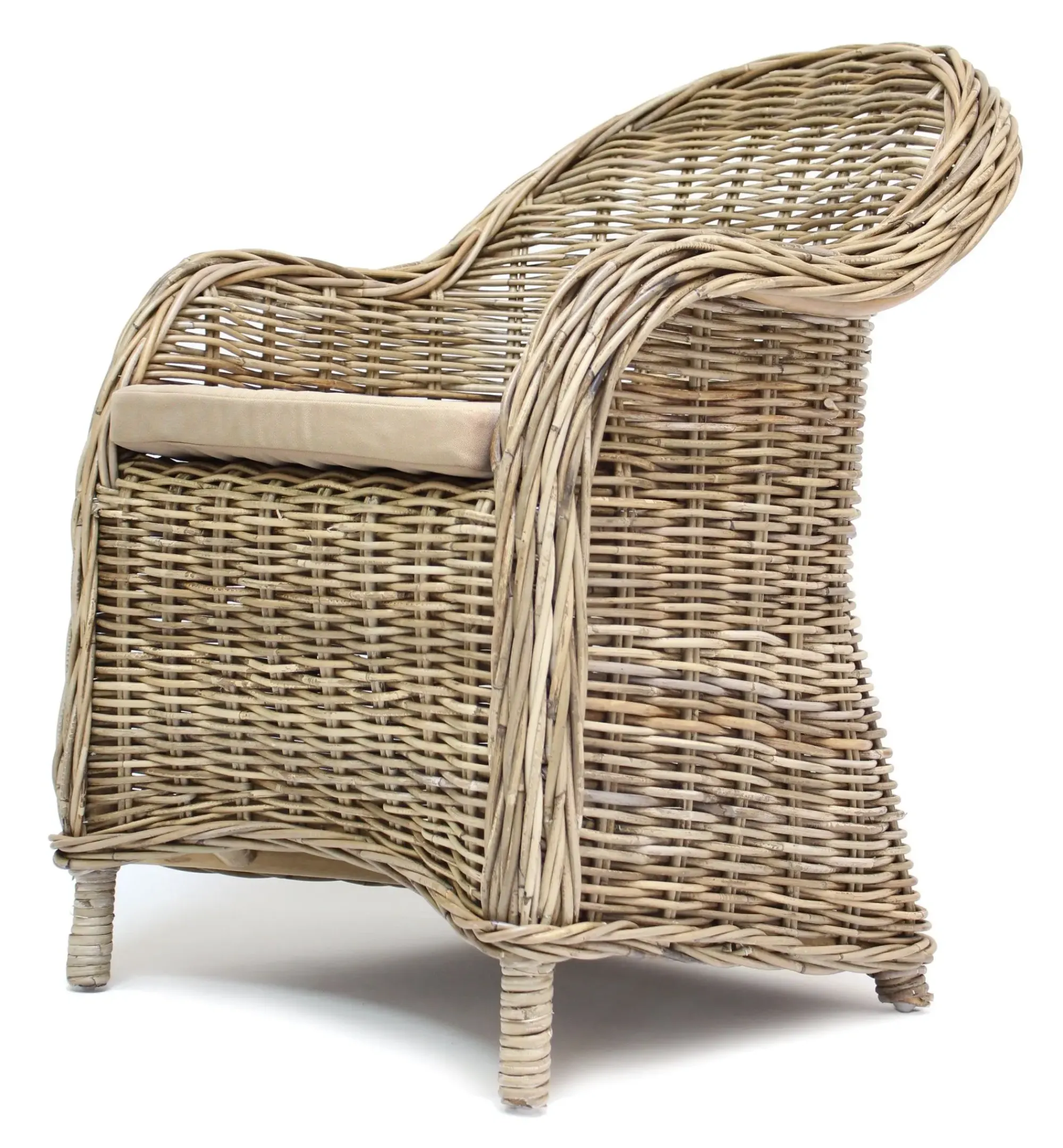 Herbstgarten|Sessel & Stühle|Frank Handels GmbH & Co. KG Rattansessel "Koboo Grey"
