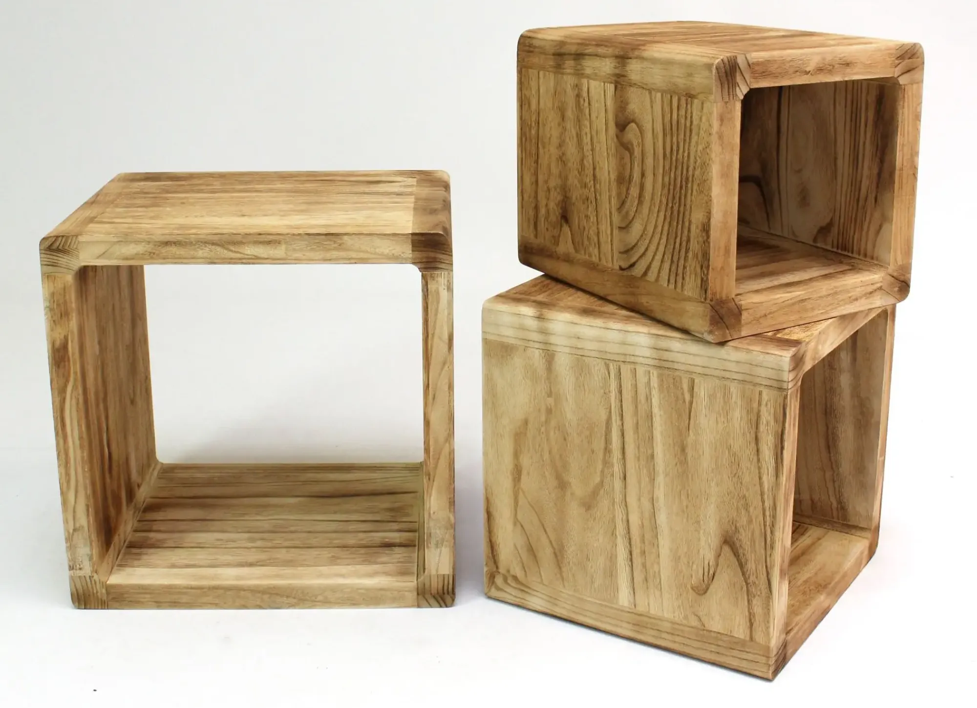 Regale|Frank Handels GmbH & Co. KG Regal-Cubes "Geflammt", 3er Set