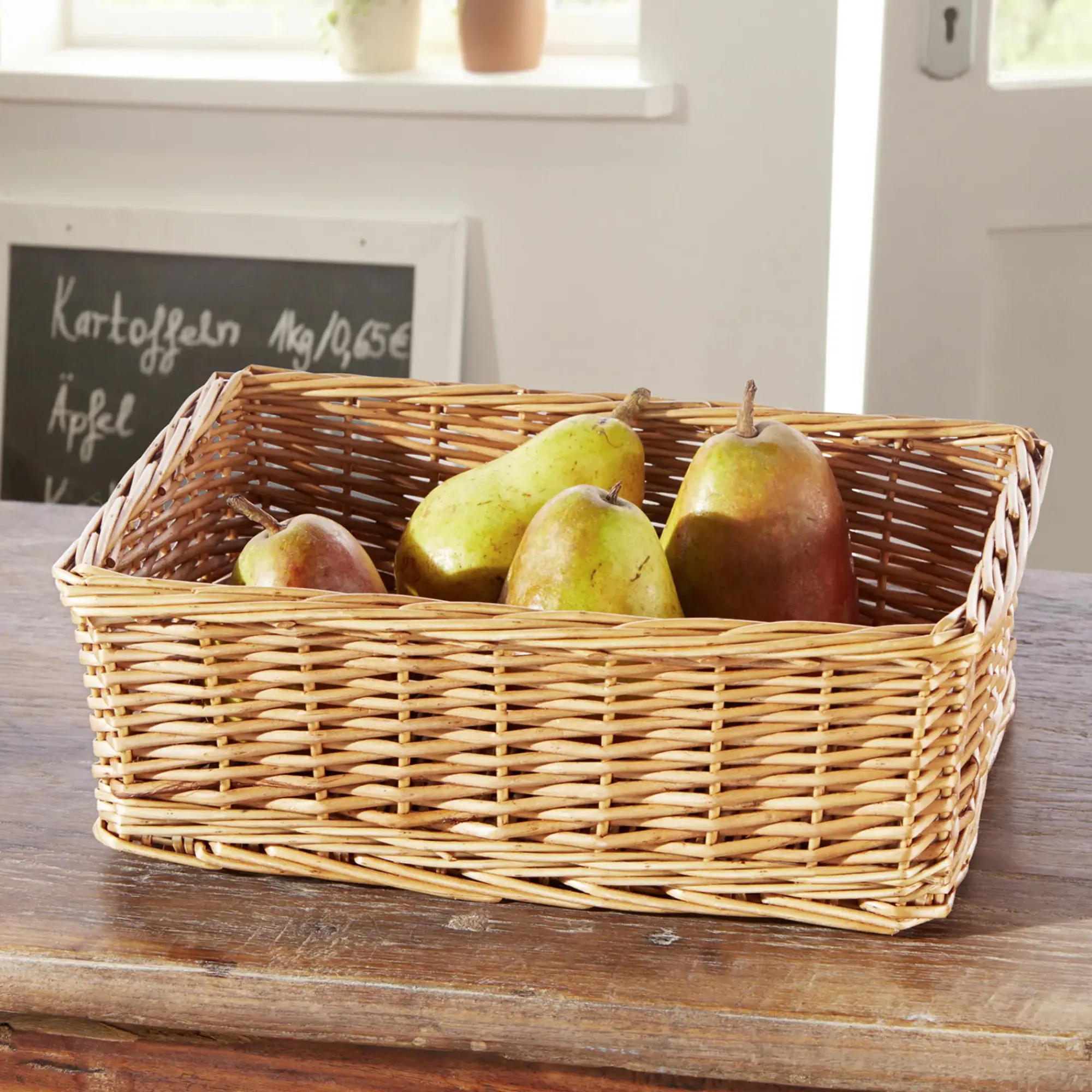 Ladendeko|Füllkörbe & Universalkörbe|Frank Handels GmbH & Co. KG Regalkorb "Natur", klein