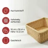Auslagekörbe & Regalkörbe|Frank Handels GmbH & Co. KG Regalkorb "Poly", 50 x 50 cm
