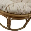 Sessel & Stühle|Flechtmöbel|Frank Handels GmbH & Co. KG Relaxsessel "Papasan", 3tlg.