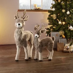 Weihnachtliche Dekofiguren|Frank Handels GmbH & Co. KG Rentier, groß