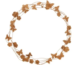 Kränze|Kränze|Frank Handels GmbH & Co. KG Rostkranz "Blumen und Schmetterlinge"