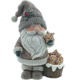 Weihnachtliche Dekofiguren|Weihnachtsmänner|Frank Handels GmbH & Co. KG Santa "Lebkuchenzeit"