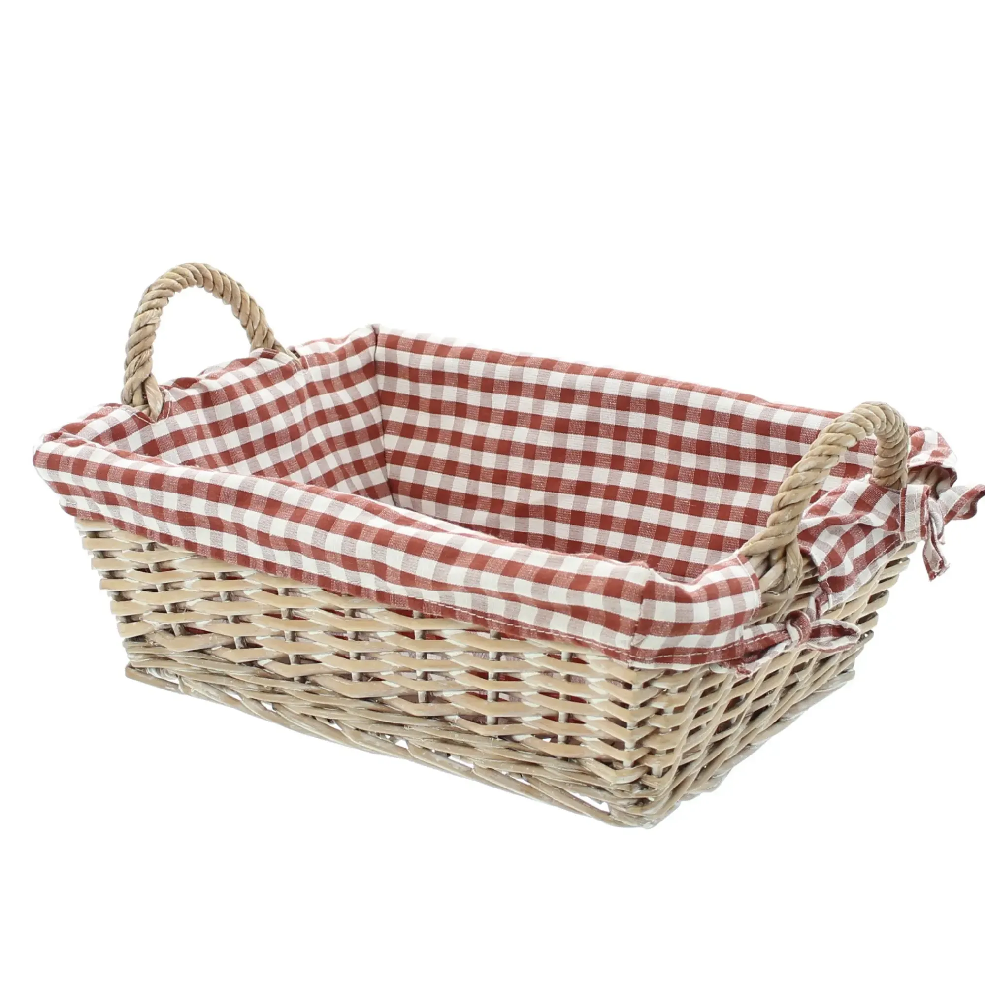 Brotkörbe|Chalet & Hütte|Frank Handels GmbH & Co. KG Schale "Karo", eckig