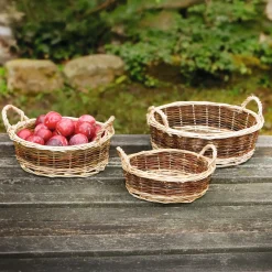 Schalen|Erntekörbe|Frank Handels GmbH & Co. KG Schale "Natur/Weiß", klein
