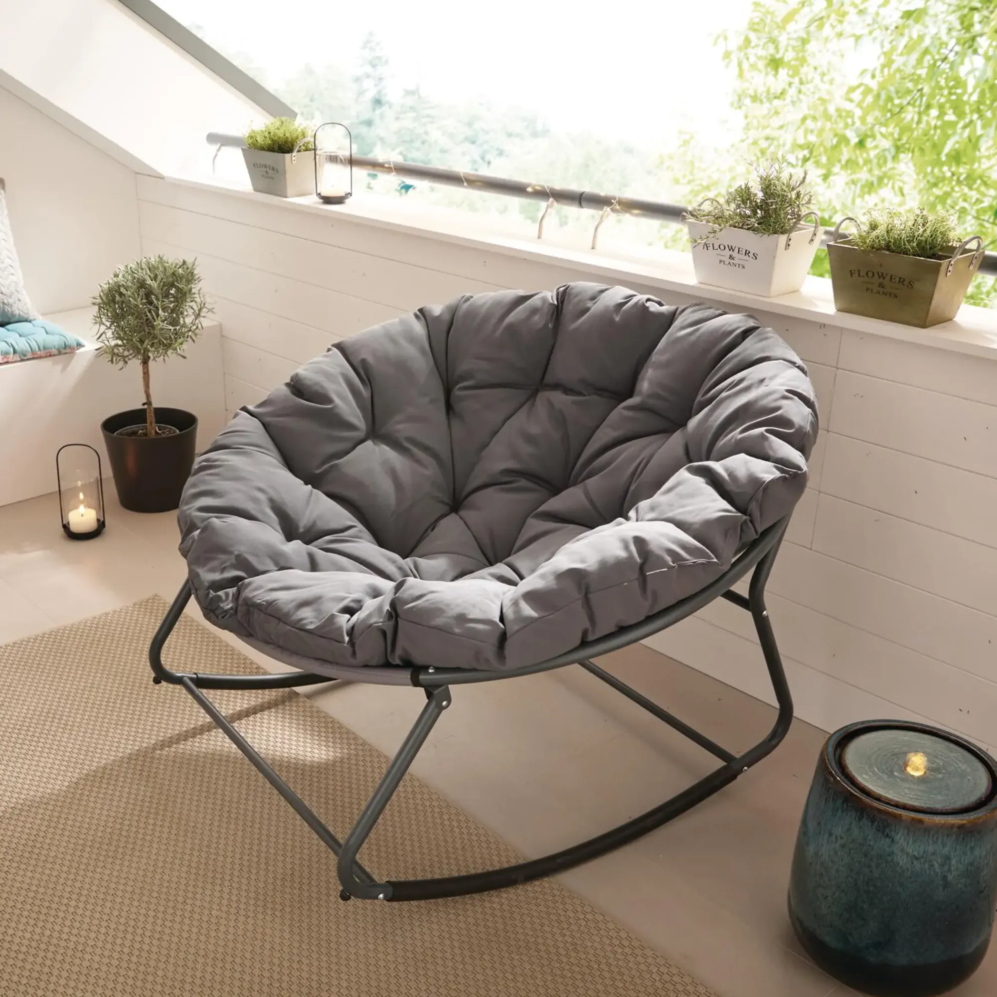 Sessel & Stühle|Wohnzimmer|Frank Handels GmbH & Co. KG Schaukelsessel "Relax"