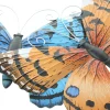 Dekohänger|Frank Handels GmbH & Co. KG Schmetterling "Blau & Orange", 2er Set