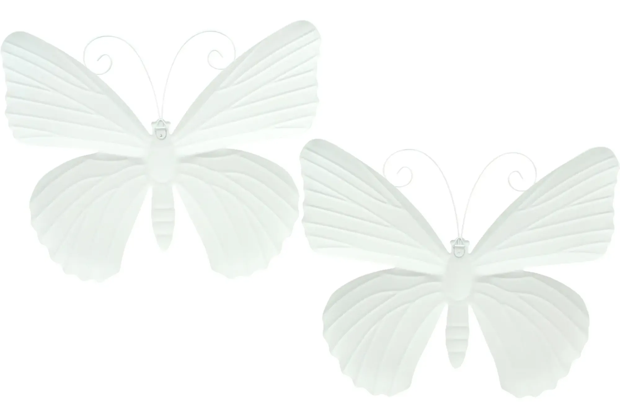 Dekohänger|Frank Handels GmbH & Co. KG Schmetterling "Blau & Orange", 2er Set