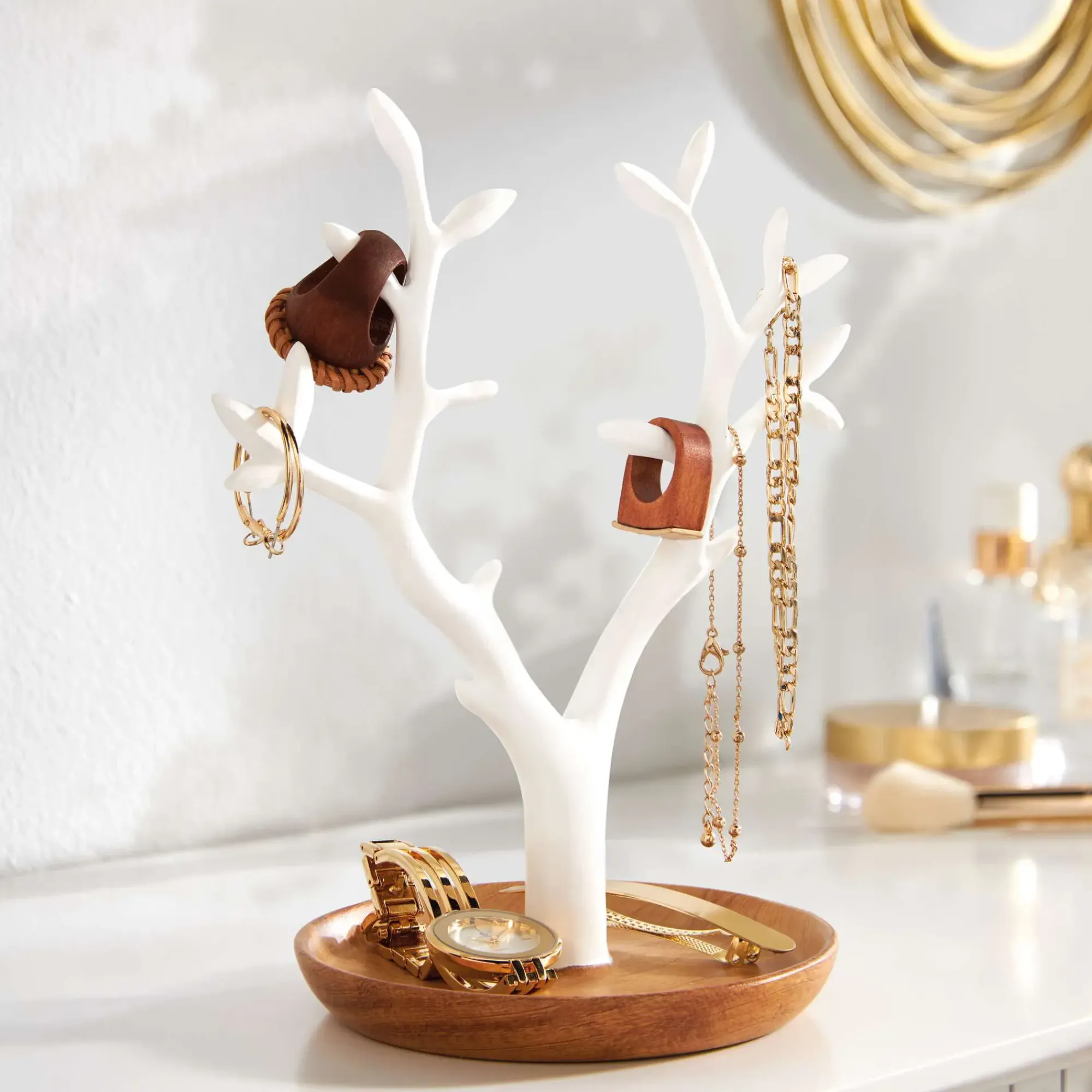 Badezimmer|Schlafzimmer|Frank Handels GmbH & Co. KG Schmuckbaum "White"