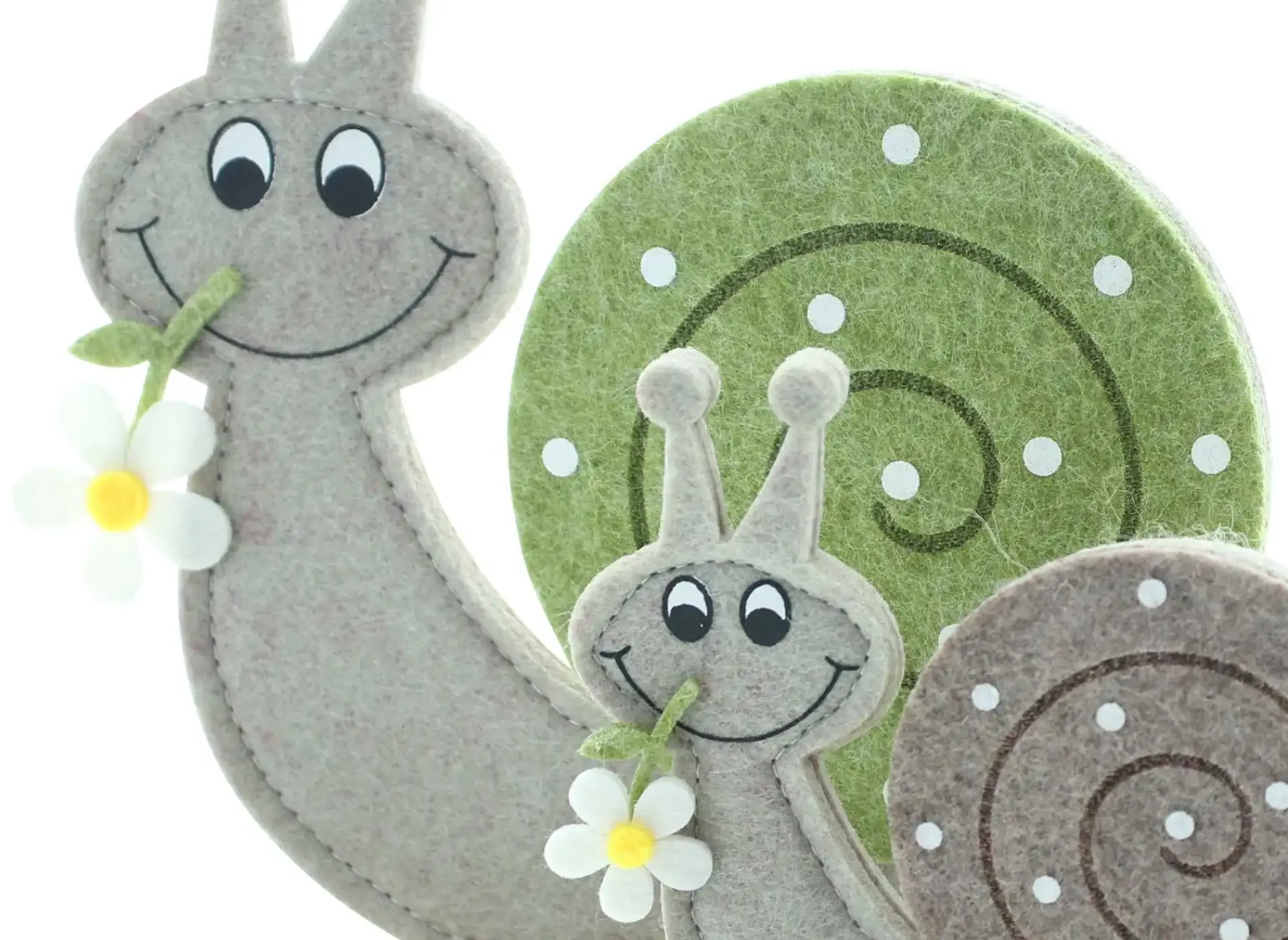 Dekofiguren|Frank Handels GmbH & Co. KG Schnecke "Lovely", 2er Set