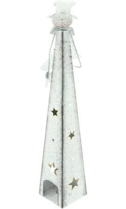 Weihnachtliche Dekofiguren|Figuren Für Den Garten|Frank Handels GmbH & Co. KG Schneemann "Kerzenschein"