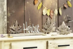 Herbstliche Dekofiguren|Frank Handels GmbH & Co. KG Schriftzug 