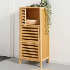 Wohnzimmer|Badezimmer|Frank Handels GmbH & Co. KG Schränkchen "Bambus"
