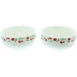 Geschirr|Küche|Frank Handels GmbH & Co. KG Schüssel "Kirschgenuss", 2er Set