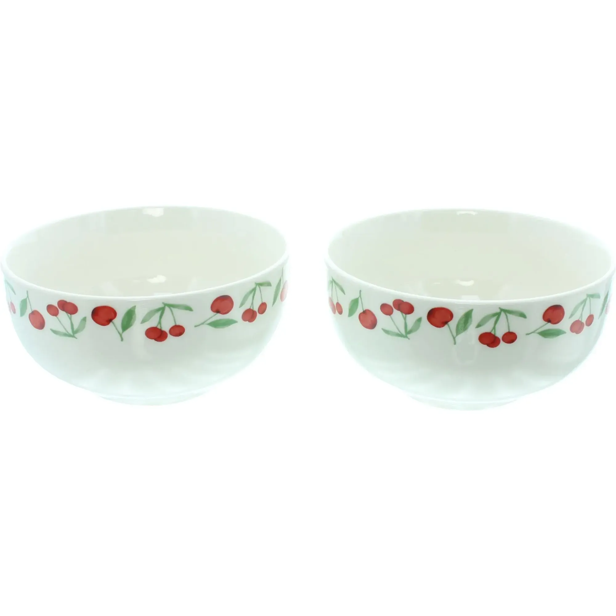 Geschirr|Küche|Frank Handels GmbH & Co. KG Schüssel "Kirschgenuss", 2er Set