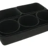 Wohnzimmer|Kalender & Organizer|Frank Handels GmbH & Co. KG Schubladen-Organizer "Black", 8tlg.