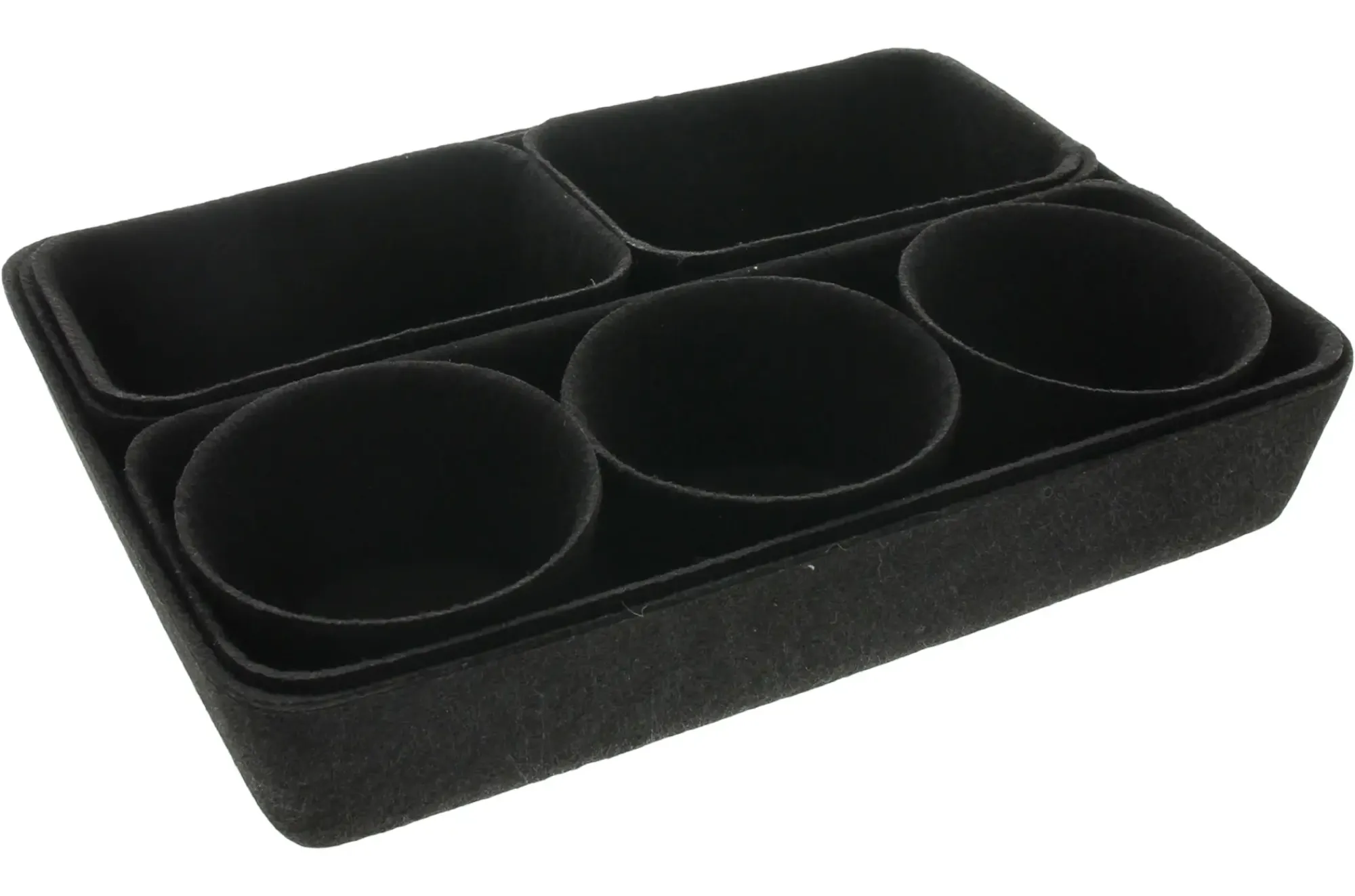 Wohnzimmer|Kalender & Organizer|Frank Handels GmbH & Co. KG Schubladen-Organizer "Black", 8tlg.