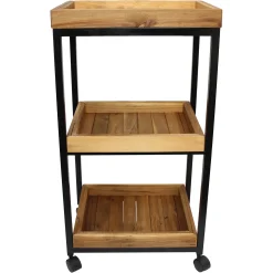 Tische|Küche|Frank Handels GmbH & Co. KG Servierwagen "Living-Wood"