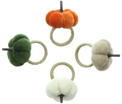 Herbstliche Tischwäsche|Dekokürbisse|Frank Handels GmbH & Co. KG Serviettenring