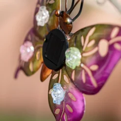 Led-Leuchthänger|Led-Dekoobjekte|Frank Handels GmbH & Co. KG Solar-Deko "Butterfly & Beetle", 2er Set