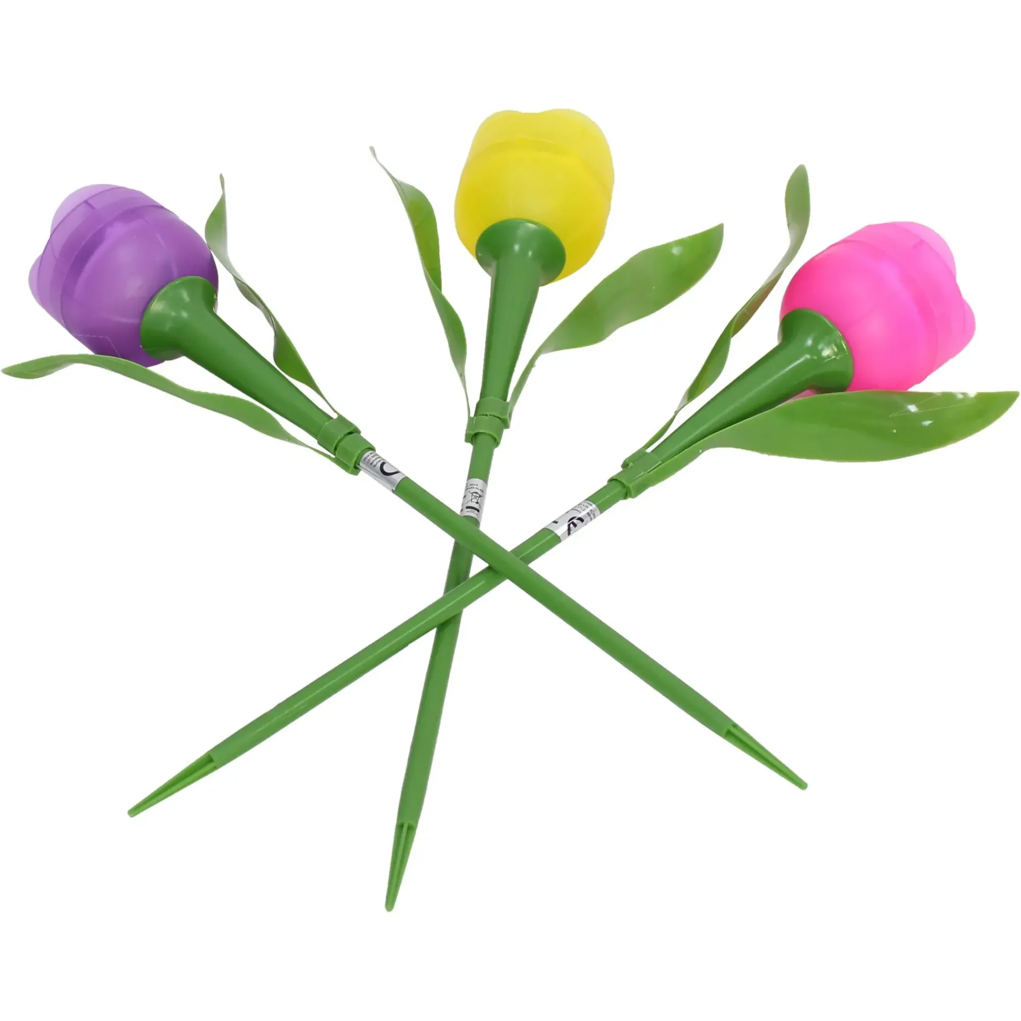 Solar-Beleuchtung|Frank Handels GmbH & Co. KG Solar-Deko "Tulpe", 3er Set