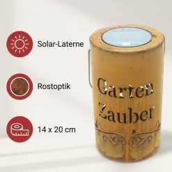 Solar-Beleuchtung|Frank Handels GmbH & Co. KG Solar-Laterne 