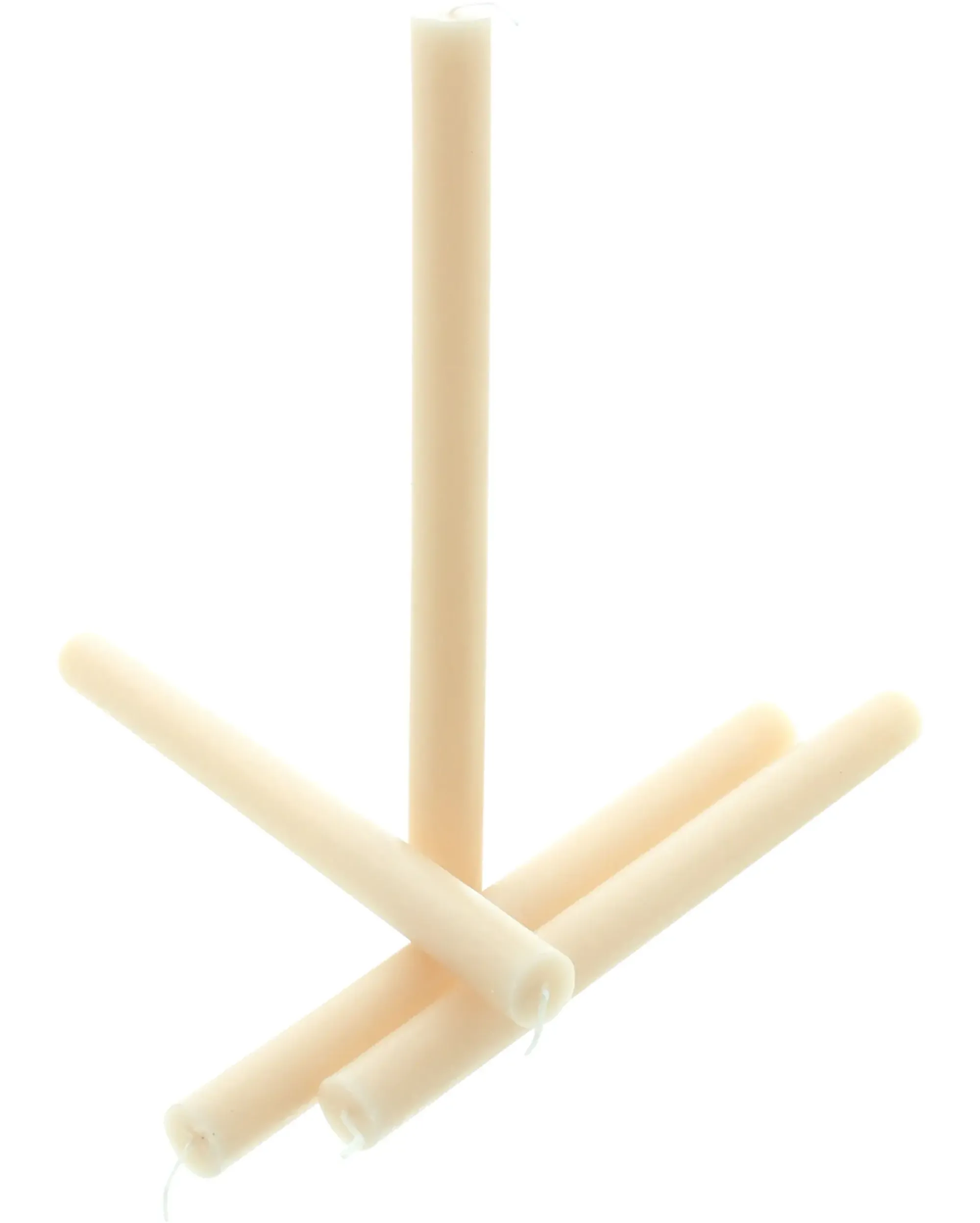 Kerzen & Led-Kerzen|Zubehör Für Adventskränze|Frank Handels GmbH & Co. KG Stabkerze "Pastellbeige", 4er Set