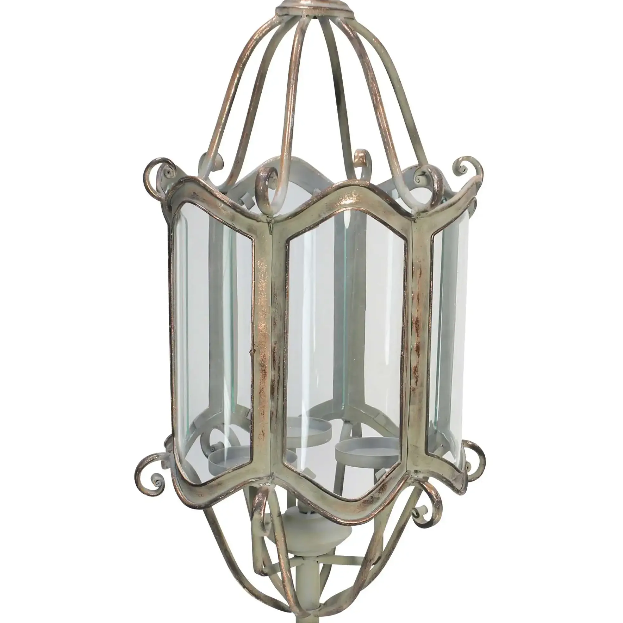 Laternen|Laternen & Co.|Frank Handels GmbH & Co. KG Standlaterne "Shabby-Grey"
