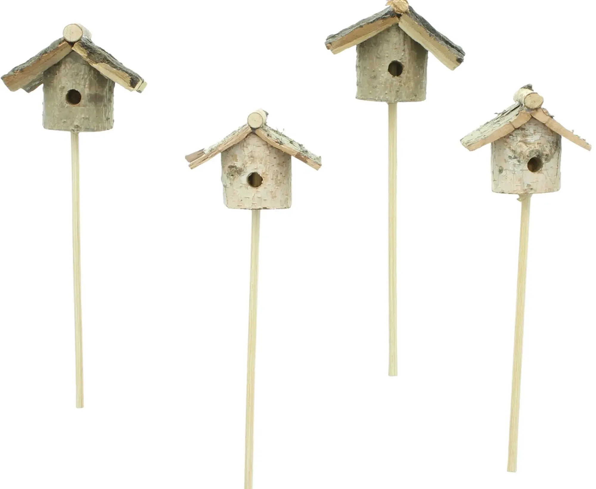 Herbstliche Streuer & Stecker|Streuer & Stecker|Frank Handels GmbH & Co. KG Stecker "Häuschen", 4er Set