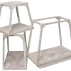 Regale|Wohnzimmer|Frank Handels GmbH & Co. KG Steckregal "Shabby-Brown"