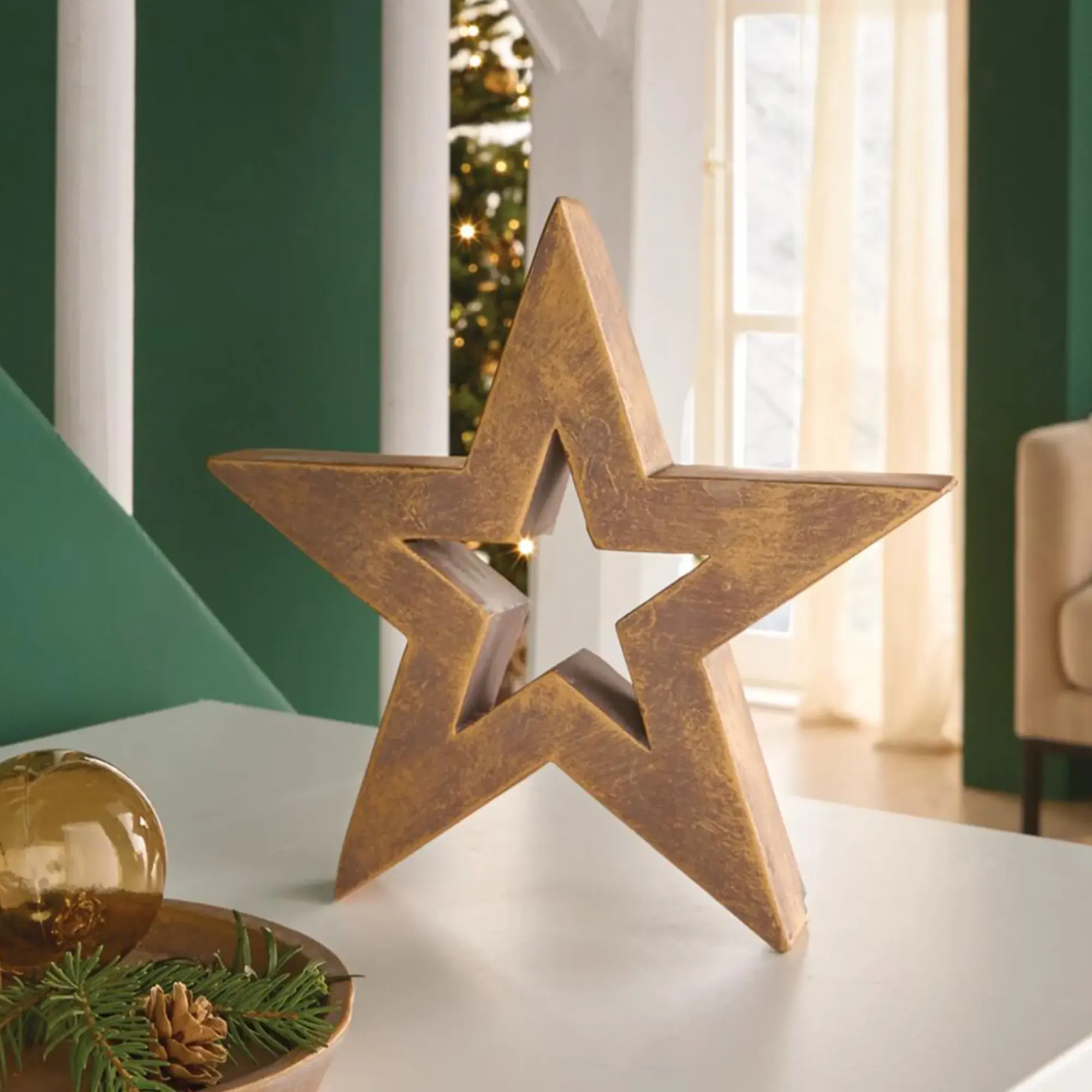 Sterne|Frank Handels GmbH & Co. KG Stern "Golden Shimmer"