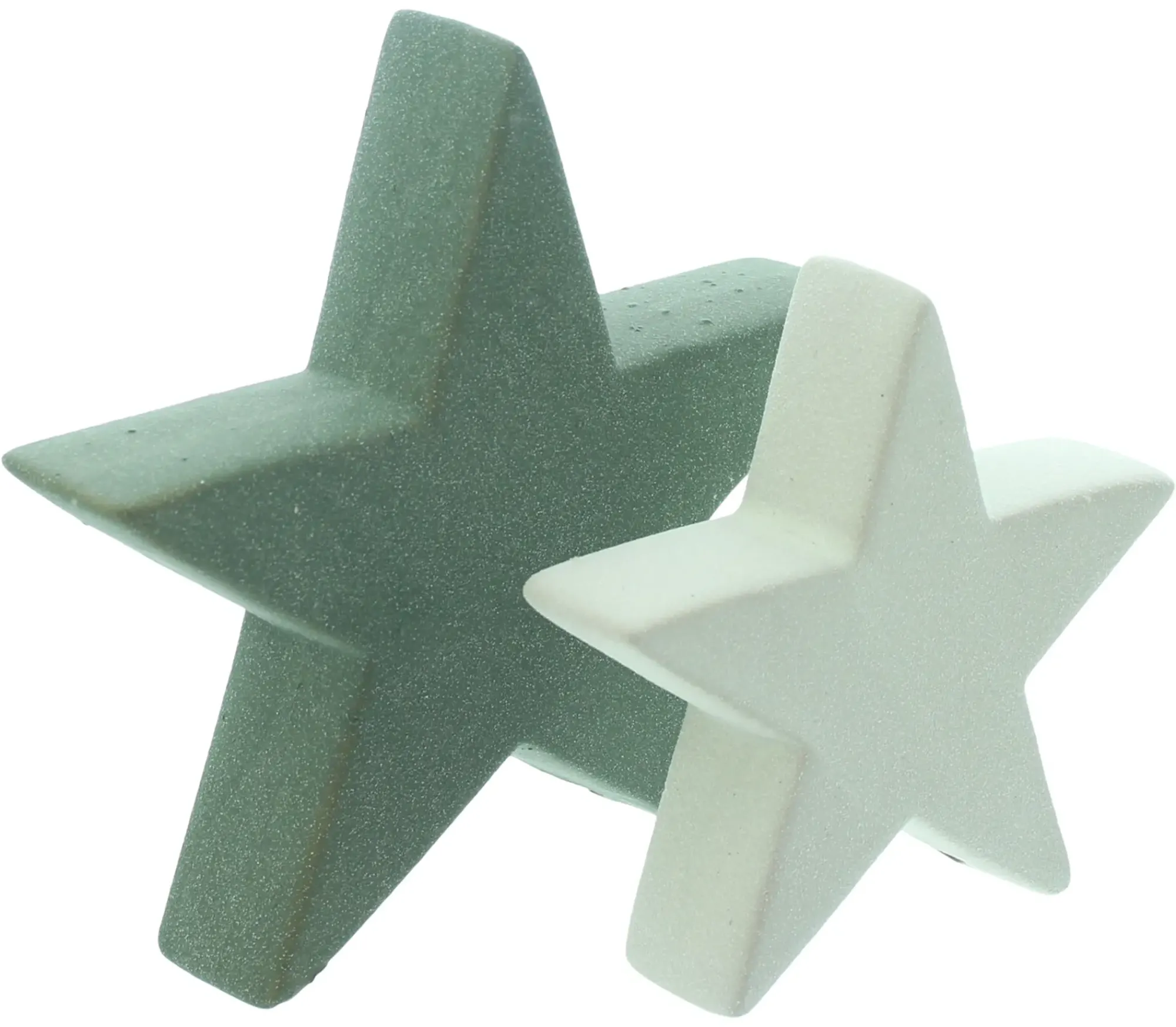 Sterne|Frank Handels GmbH & Co. KG Stern "Grün", 2er Set