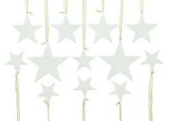 Baumschmuck|Sterne|Frank Handels GmbH & Co. KG Sternhänger, 12er Set