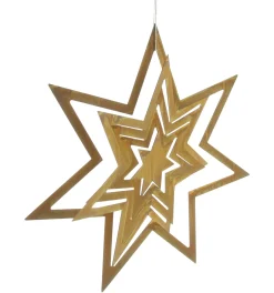 Dekohänger|Baumschmuck|Frank Handels GmbH & Co. KG Sternhänger "Rost"